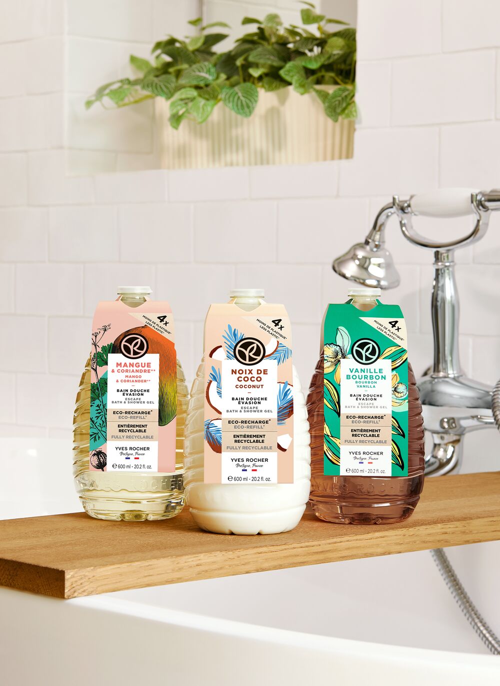 Eco Refill- Гель для Душа и Ванны «Манго & Кориандр», 600 м