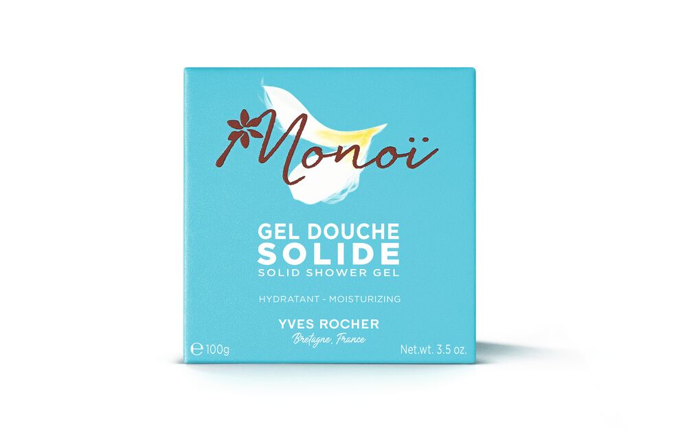 Увлажняющий Твердый Гель для Душа Monoi, 100 г